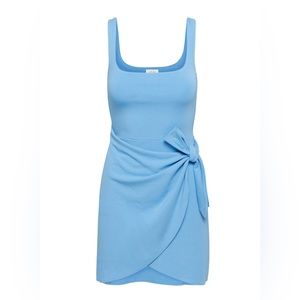 Aritzia Wilfred Saturn Mini Dress in Buoy Size M